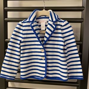 Janie and Jack Stripe Blazer Size 2T. In excellent condition.